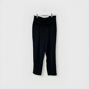 ASM Anna Womens Pants‎ Small Black Dress Trouser Slacks High Waist Straight